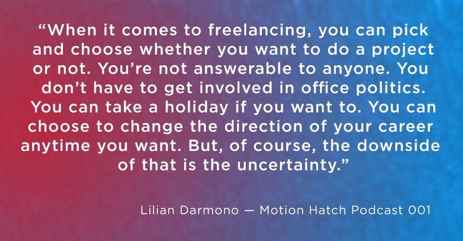 Benefits of freelancing