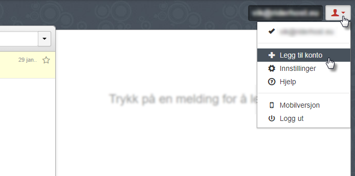 Legg til konto